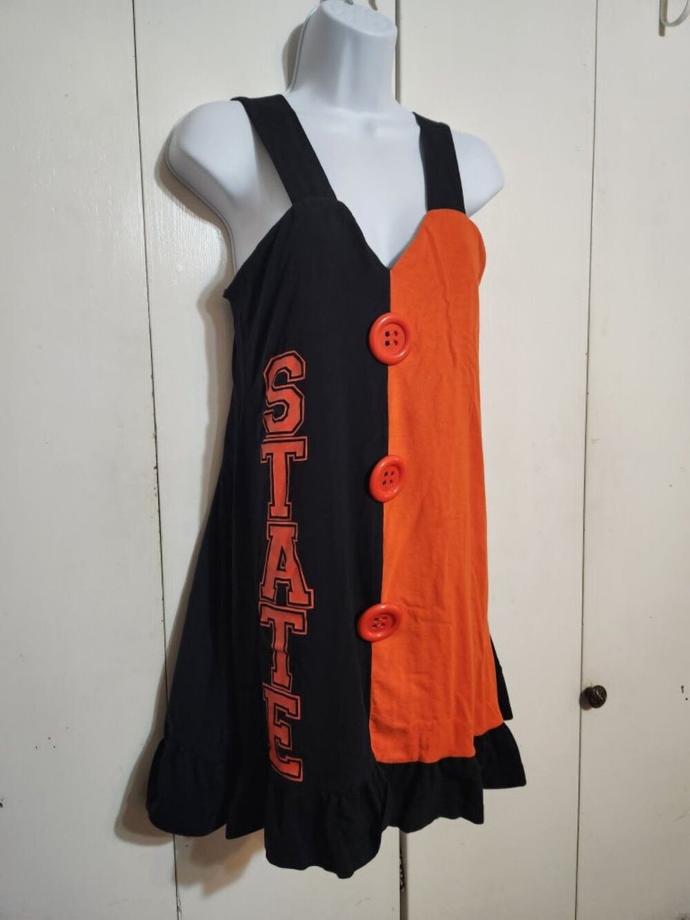 Oklahoma State Cowboys Dress Medium Ketch The Spirit OSU Gameday Black Orange